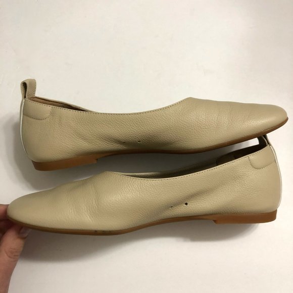 Everlane ivory leather Day Glove flats worn once - Picture 5 of 7